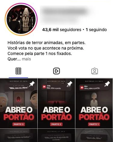 Perfil de página no formato Claude