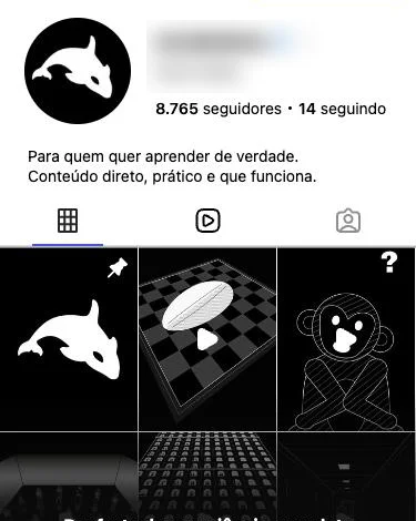 Perfil de página no formato Claude