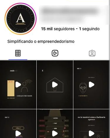 Perfil de página no formato Claude